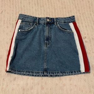 Zara authentic Denim mini skirt